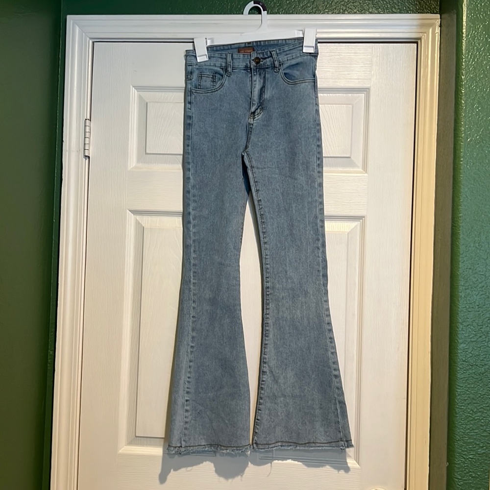 Miki Studio Blue Size S Women’s Flare jeans